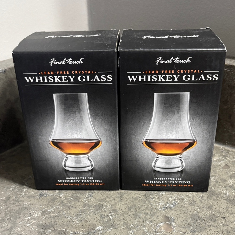 Final Touch Whisky Tasting Glass Set